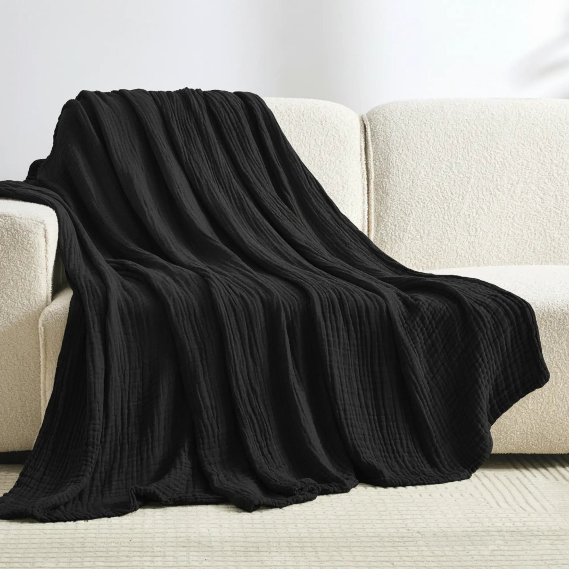 The Monogrammed Blanket - 100% Muslin Cotton (B1G1)