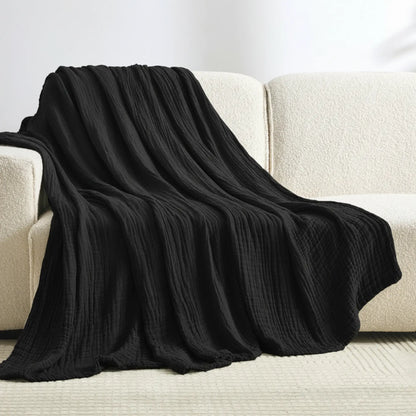 The Monogrammed Blanket - 100% Muslin Cotton (B1G1)