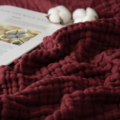 The Monogrammed Blanket - 100% Muslin Cotton (B1G1)