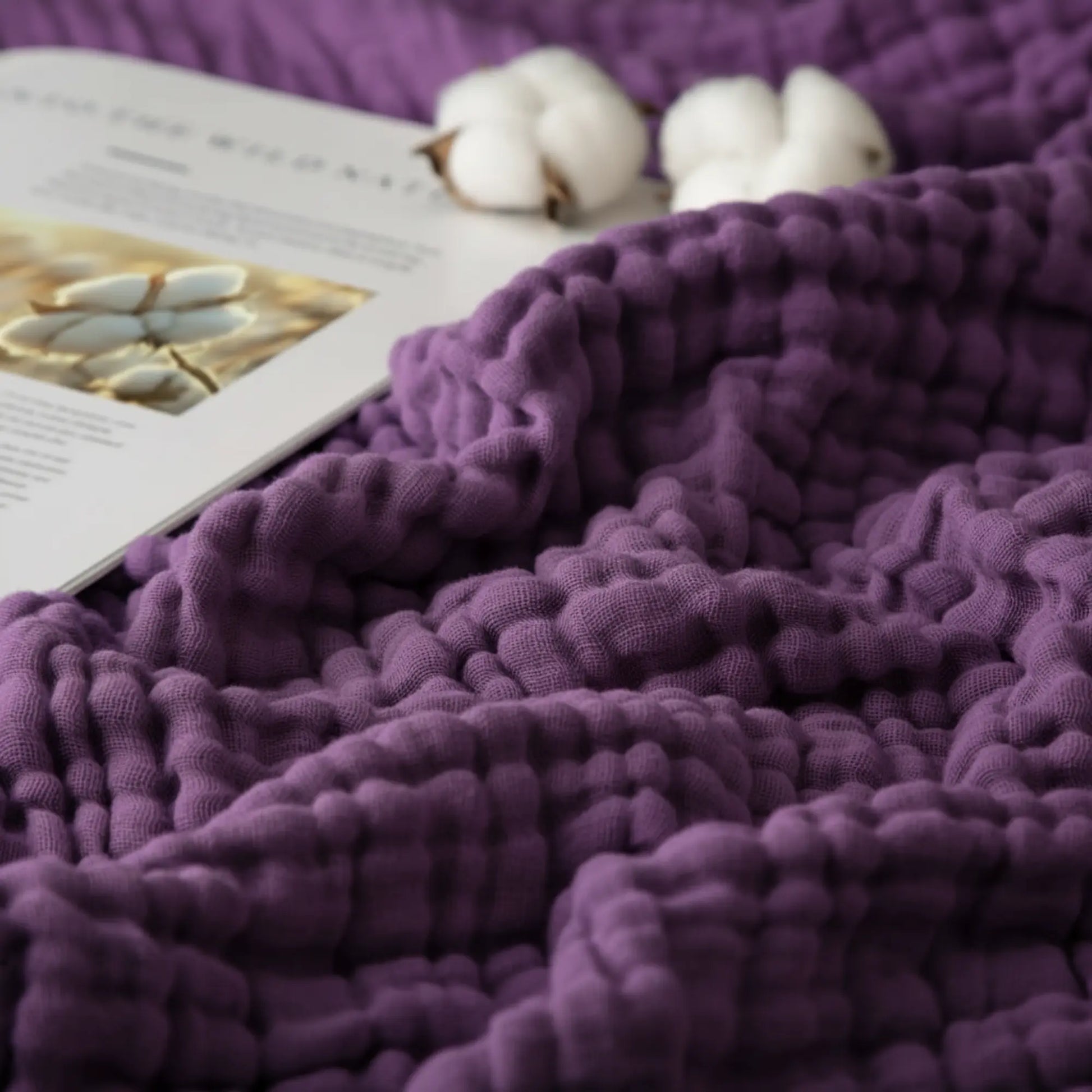 The Monogrammed Blanket - 100% Muslin Cotton (B1G1)