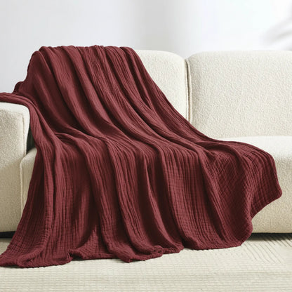 The Monogrammed Blanket - 100% Muslin Cotton (B1G1)