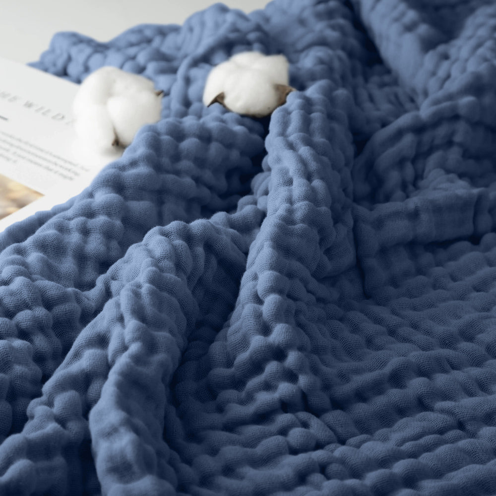 The Monogrammed Blanket - 100% Muslin Cotton (B1G1)