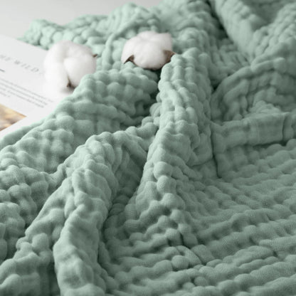 The Monogrammed Blanket - 100% Muslin Cotton (B1G1)