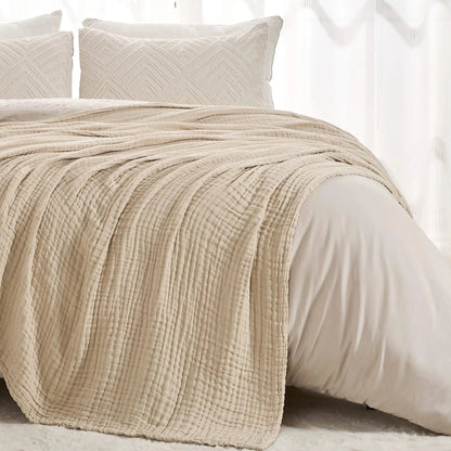 The Monogrammed Blanket - 100% Muslin Cotton (B1G1)