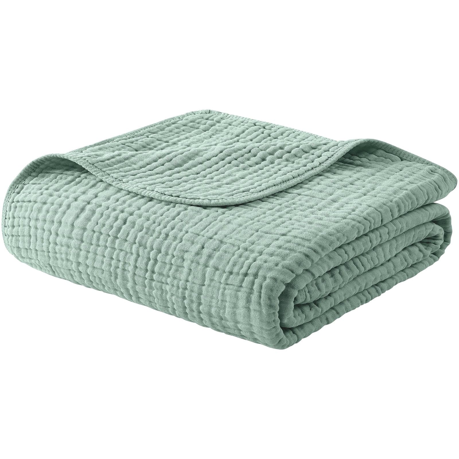 The Monogrammed Blanket - 100% Muslin Cotton (B1G1)